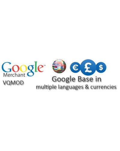 [VQMOD]Multi Language/Currency Google Merchant